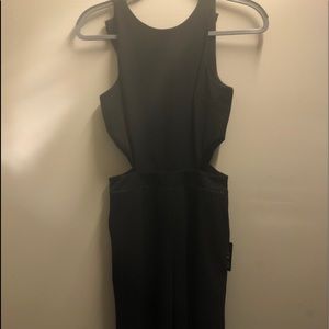 Black Cut-out jumpsuit